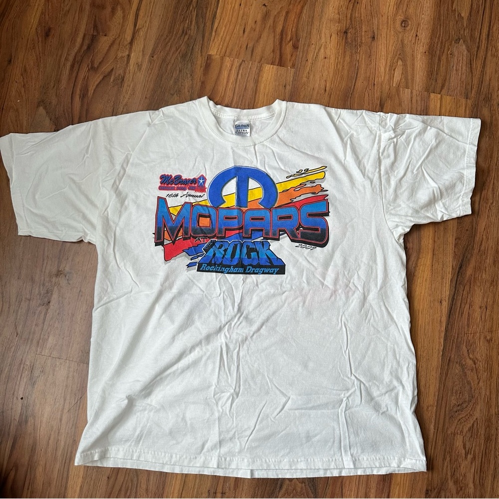 Mopars Rockingham Dragway 2007 16th Annual T Shirt 2XL